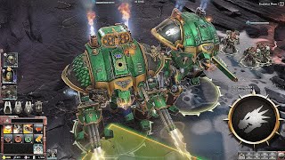 quotWARHAMMER 40K Salamanders Vs Eldar MASSIVE BATTLE Gameplayquot [upl. by Aikaz]