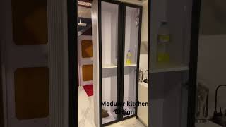 Modular kitchen designs contact us for more information shortvideo ytshorts funny [upl. by Haleelahk]