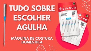 Agulha de máquina de costura doméstica  Veja como escolher [upl. by Cirri999]