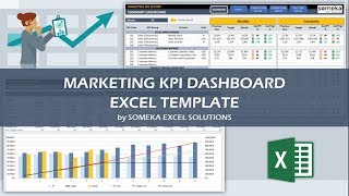 Marketing KPI Dashboard  Key Metrics for Marketing Dashboard [upl. by Andonis]