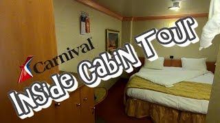 Carnival Cruise  Inside Cabin Tour [upl. by Melar974]