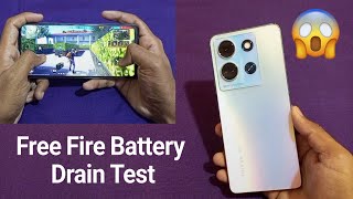 Infinix Note 30 5G Free Fire Battery Drain Test  Infinix Note 30 5G Battery Drain Test 100 To 0 [upl. by Cire442]