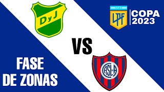 Defensa y Justicia 01 San Lorenzo en vivo Copa Liga Profesional Argentina [upl. by Nylsej910]