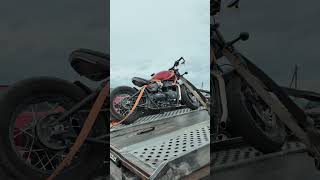 Восстанавливаю Triumph Bobber с аукциона Copart Первая часть уже в профиле [upl. by Ferdie]