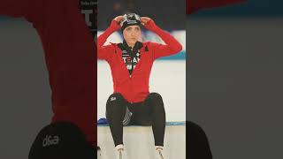 Pien Hersman speedskating olympics wintersport shorts [upl. by Alyk272]