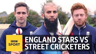 Can Englands Moeen Ali Jonny Bairstow amp Chris Woakes play street cricket  BBC Sport [upl. by Eerhs]