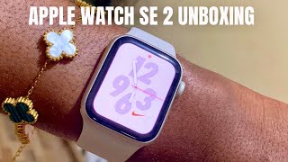 Apple Watch SE 2 40mm unboxing 2nd Generation [upl. by Brad]