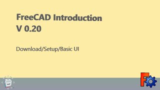 FreeCad Tutorial  Introduction to DownloadSetup and User Interface [upl. by Arst79]