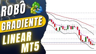 💰 SAIUUU O Novo ROBÔ de Gradiente Linear para META TRADER 5 [upl. by Larina]