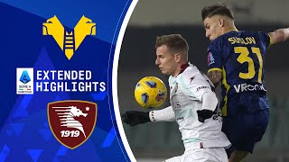 Hellas Verona vs Salernitana Extended Highlights  Serie A  CBS Sports Golazo [upl. by Els919]