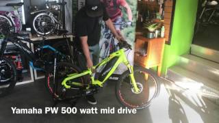 Haibike SDURO Hardfour 40  Electric Yamaha MidDrive 24quot Kids Bike [upl. by Dorej816]