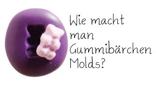 Wie macht man Gummibärchen FormenMolds  Anielas Fimo [upl. by Eednus]