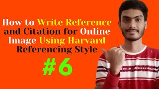 How to Write Reference and Citation for Online Image using Harvard Referencing Style OnlineImages [upl. by Huston]