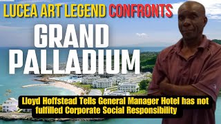 Jamaican Fine Artist Lloyd Hoffstead tackles Palladium Over Crime amp CSR Failures [upl. by Lucille123]