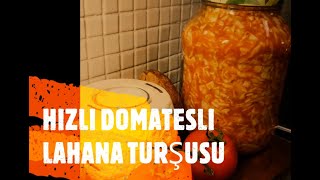 Hızlı Domatesli Lahana TurşusuEfsane tarif Sadece bir haftada yemeye hazır [upl. by Johny188]