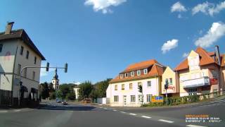 D Stadt Gersfeld Rhön Landkreis Fulda Ortsdurchfahrt August 2016 [upl. by Nickelsen998]