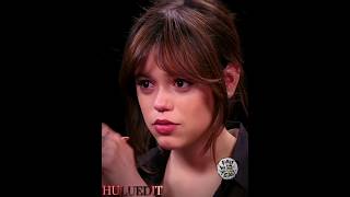 Jenna Ortega vs Milly Bobby Brown in eating hot wings [upl. by Josey]