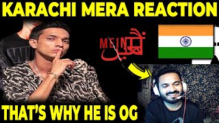 India 🇮🇳 Reaction On Talha Anjum Karachi Mera  Prod by Kishore amp Jokhay  GDX Reacts [upl. by Ecaj]