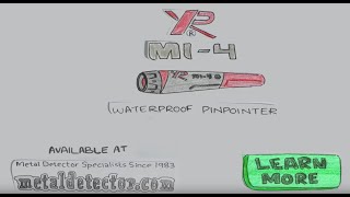 XP MI4 Waterproof Pinpointer Metal Detector [upl. by Chrissy85]