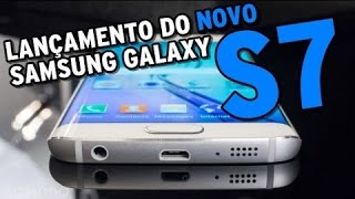 NOVO CELULAR SMARTPHONE SAMSUNG GALAXY S7 EDGE 2016 [upl. by Otcefrep]