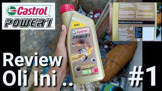 Review Castrol Power 1 1 10w40 API SN Jaso MAMA2 Ini Pendapat Saya [upl. by Albrecht]