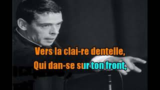 Jacques Brel La Tendresse Version Chantée Création JP Karaoké envoyé aux abonnés sur demande [upl. by Nylecoj259]