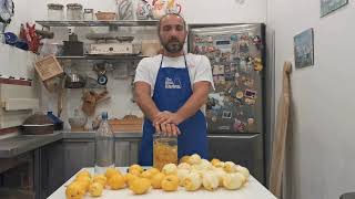 Limoncello di Capri fatto in casa [upl. by Tedd]