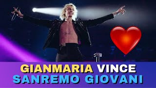 gIANMARIA vincitore di SANREMO GIOVANI ecco chi è il cantante di XFactor [upl. by Bodi778]