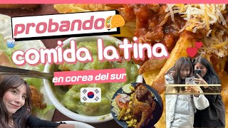 Probando comida Latina en corea del sur  corea latam coreadelsur [upl. by Eardna]