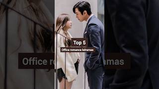 Top 5 office romance kdramas ❤️📈 must watch kdramas officeromance romance top10 kdramashorts [upl. by Edmea]