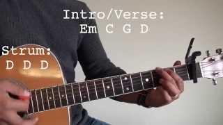 All Of Me Guitar Tutorial John Legend [upl. by Rabassa]