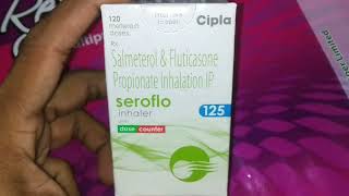 Seroflo 125 inhalersalmeterol and fluticasone propionate inhalation [upl. by Ecyned]