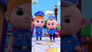 Stranger Danger Song  Baby Police Song shorts kidssong PIBLittleSong [upl. by Oslec]