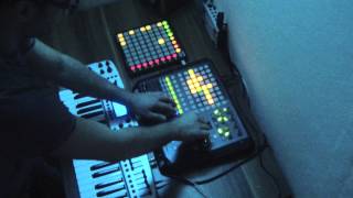 Lex Cruiser Akai APC40 Deep House Live Performance [upl. by Nealson468]