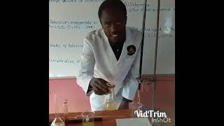 REDOX TITRATION KCSE SAMPLE QUESTION [upl. by Akimas545]