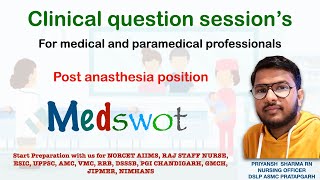 Question sessions post spinal anaesthesia [upl. by Lynna]