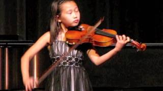 Oskar Rieding Violin Concerto in G Major op 24 3rd movement by Josephine Kim [upl. by Hairom]