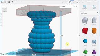 Tinkercad Vase Tutorial [upl. by Dorkas967]