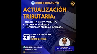 ACTUALIZACIÓN TRIBUTARIA 2024 [upl. by Niloc]