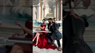 Playing habanera with Carmen 💃🔥😜 hausercello hausermusic  Carmen [upl. by Latyrc468]