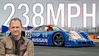 Driving an 1100hp Le Mans BEAST  238mph Nissan R90CK  Ben Collins  RM Sothebys Le Mans Auction [upl. by Sinned]