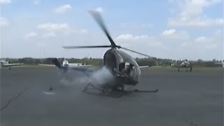 Schweizer Helicopter Mishap  AIM May 2008 [upl. by Cull]