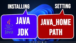 How to Download and Install JDK  Set Path and JAVAHOME for Java Programming [upl. by Eldrida389]