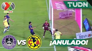 ¿SALE LA PELOTA Anulan gol del América  Mazatlán 11 América  AP2023J12  Liga Mx  TUDN [upl. by Yrailih]