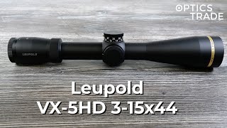 Leupold VX5HD 315x44 Rifle Scope Review  Optics Trade Review [upl. by Menashem977]