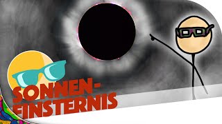 Wie entsteht eine Sonnenfinsternis [upl. by Nations]