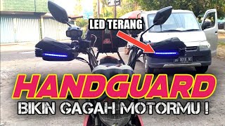 HANDGUARD VIXION LED  BIKIN GAGAH MOTORMU [upl. by Celio]