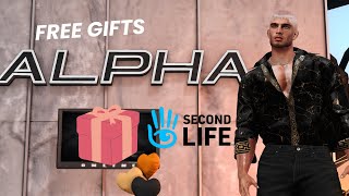 SECOND LIFE  ALPHA ANNIVERSARY FREE GIFTS [upl. by Imotas]