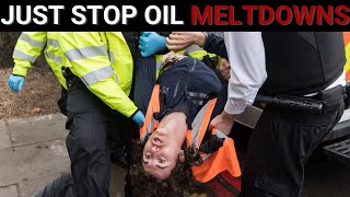 Hysterical Just Stop Oil meltdowns captured [upl. by Conlee]