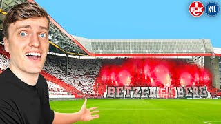 Der Betze BRENNT Mit PYRO Im Südwest Derby l 1 FC Kaiserslautern vs Karlsruher SC 20 [upl. by Enigroeg]